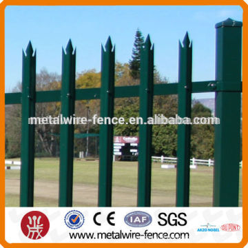 Metal steel zinc powder fence wall